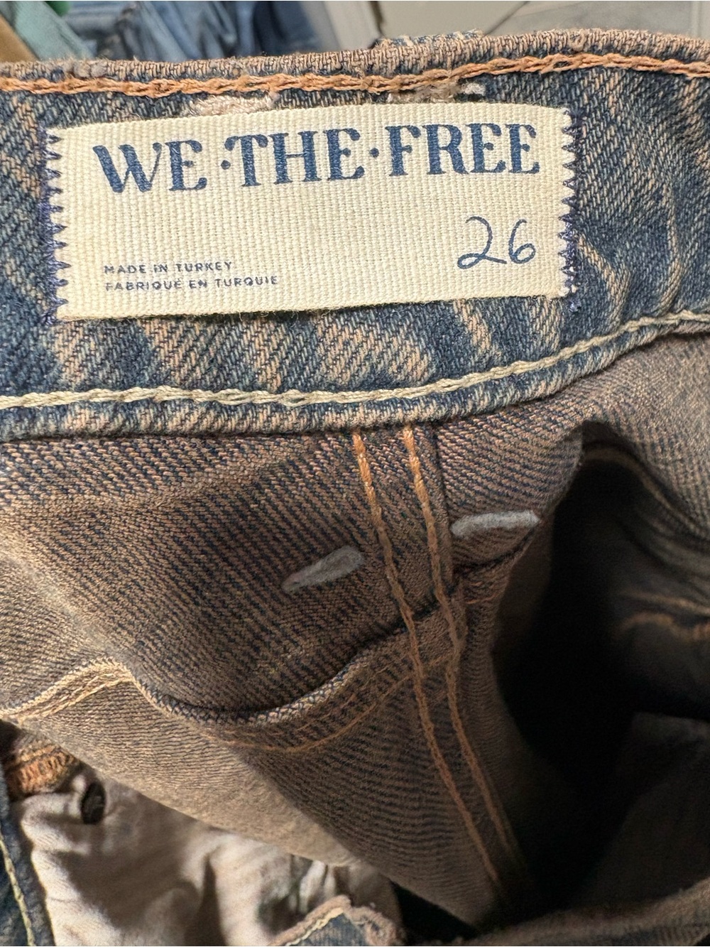 Free People We The Free Good Luck Mid-Rise Barrel Jeans - Picture 7 of 8